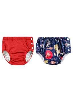 Chinmay Kids - Multi-Color Reusable Swim Diapers (L) (Pack of 2)