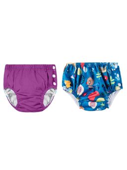 Chinmay Kids - Multi-Color Reusable Swim Diapers (L) (Pack of 2)