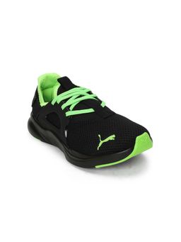 Puma - Black Softride Rift Swift Kicks Youth Sneakers