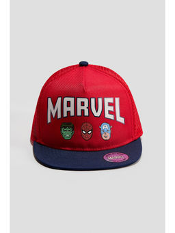 H&M - Boys Red Motif-Detail Trucker Cap