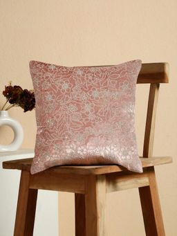 Nisrag Home - Pink Soft Decorative Cushion Cover (16x16 Inches)