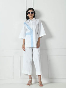 Sunanta Madaan - White Co-Ord (Set of 2)