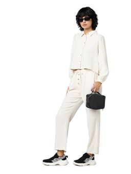 ONLY - Women Solid Beige Pants