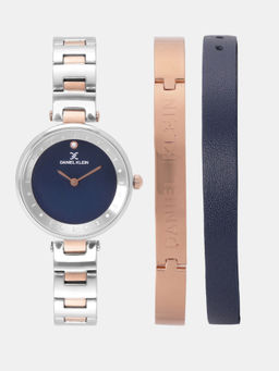 Daniel Klein - Dark Blue Color Watches For Women DK11663-6