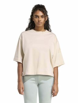 adidas - Women Cream Soft Lux Oversized T-shirt
