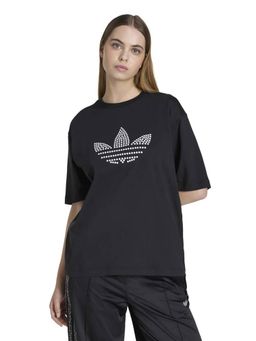 adidas Originals - Women Black Pearl Trefoil T-shirt