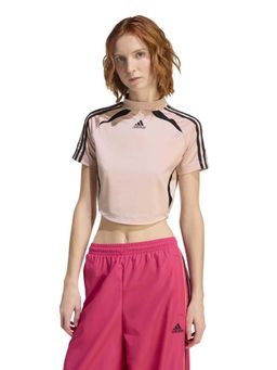 adidas Originals - Women Pink Team Geist Baby Crop T-shirt