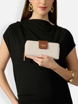 Lavie Luxe - Women's Mia Wallet (White) (L)