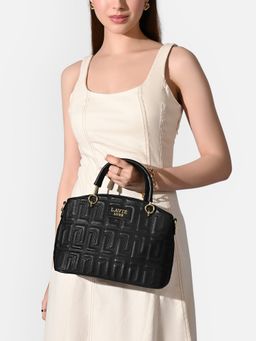 Lavie Luxe - Women's Babel Satchel Handbag (Black) (S)