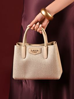 Lavie Luxe - Women's Bella Handbag (Beige)