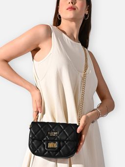 Lavie Luxe - Women's Chan Party Sling Bag (Black) (S)
