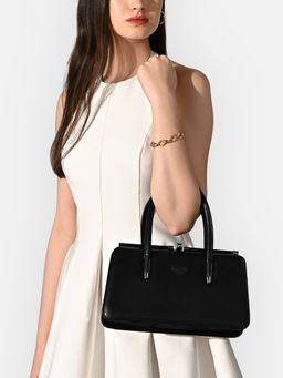Lavie Luxe - Women's Book 2H Frame Handbag (Black) (M)