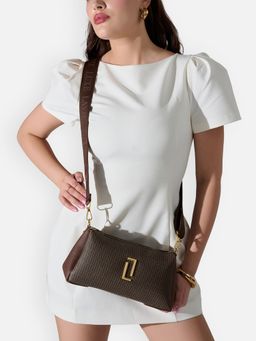 Lavie Luxe - Women's Lizzy Sling Bag (Brown)