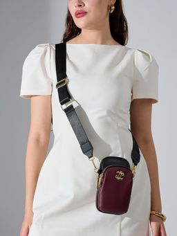 Lavie Signature - Women's Ls Laredo Sling Bag (Maroon)