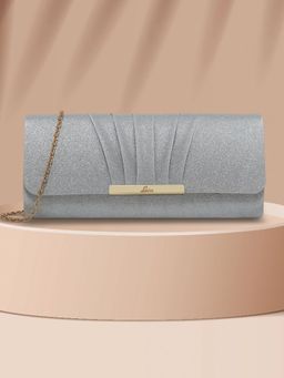 Lavie - Women's Dazz Fold Over Clutch (Silver)