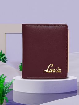 Lavie - Women's Chic Bifold Wallet (Maroon) (S)