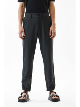Snitch - Relaxed Fit Stretch Black Trouser