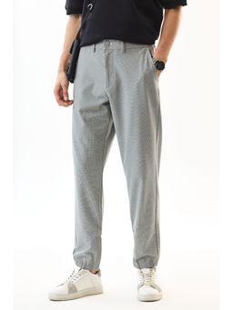 Snitch - Relaxed Fit Stretch Light Grey Trouser