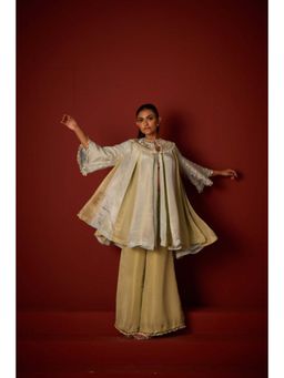 Twenty Nine - Tissue Mirrorwork Panelled Tunic