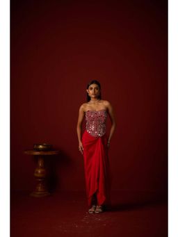 Twenty Nine - Mirrorwork Corset Dress