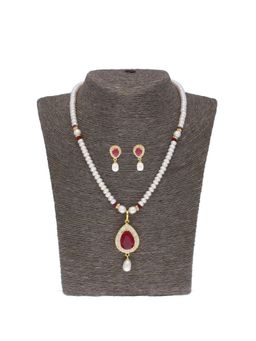 Sri Jagdamba Pearls - Babay Pearl Necklace Set