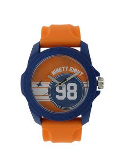 Fastrack - 38018PP02C Orange Dial Analog Watch for Unisex