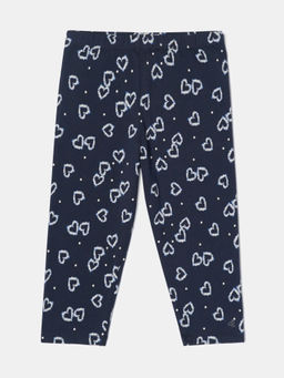 Jockey - AG18 Girls Super Combed Cotton Elastane Capri - Prints