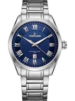Tornado - Analog Blue Watch (T8007-SBSN) (M)
