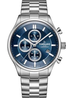 Tornado - Chronograph Blue Watch (T6106B-SBSN) (M)