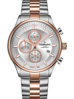 Tornado - Chronograph Silver Watch (T6106B-KBKW) (M)