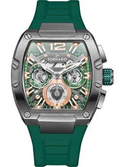 Tornado - Xenith Multi Function Green Dial Watch (T23105-XSHH) (M)