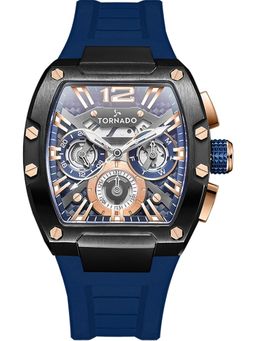 Tornado - Xenith Multi Function Blue Dial Watch (T23105-BSNNK) (M)