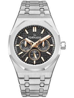 Tornado - Aurora Twilight Multi Function Black Dial Watch (T23104-SBSBK) (M)