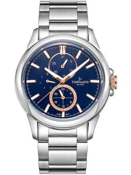 Tornado - Multi Function Blue Dial Watch (T6107-SBSL) (M)