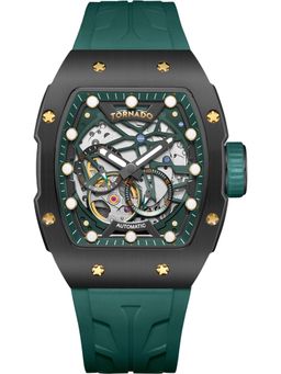 Tornado - Xenith Automatic Black Dial Watch (T24302-BSHB) (M)