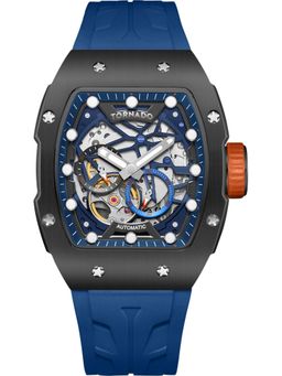 Tornado - Xenith Automatic Navy Blue Dial Watch (T24302-XSNN) (M)