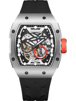 Tornado - Xenith Automatic Black Dial Watch (T24302-SSBB) (M)