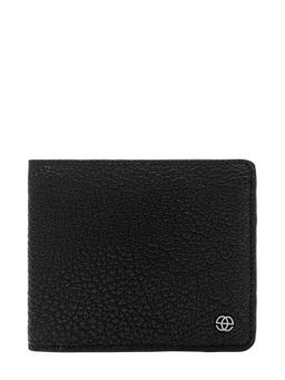 Eske - Daine Leather Men's Two Fold Wallet Black Fortuna