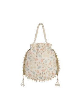 Lavie - Women's Aria Small Round Embroidered Potli (S)