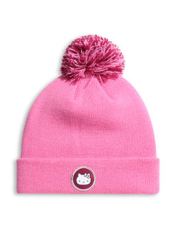 Puma - Kids Pink Hello Kitty & Friends Pom Pom Beanie