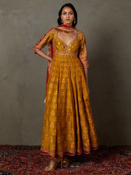 Suit Sets Ritu Kumar Anarkali Suits Black Burgundy Embroidered Wedding  Anarkali Set By Ri Ritu Kumar