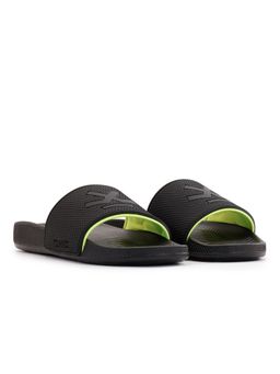 WROGN - Mens Black Glowstride Sliders