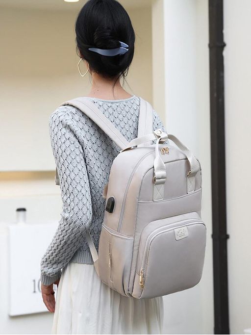 House of Quirk Baby Maternity Diaper Bag - Beige