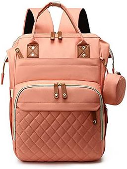 House of Quirk - Baby Boy & Girl Maternity Diaper Bag - Pink