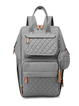 House of Quirk - Baby Boy & Girl Maternity Diaper Bag - Light Grey