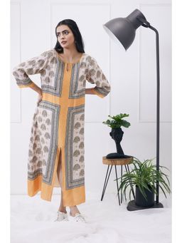 Soup by Sougat Paul - Zahra Printed Boxy Dress