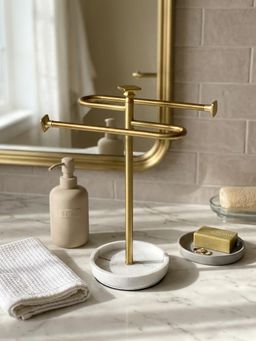 Mason Home - Halo Hand Towel Holder - White