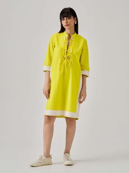Neeti and Mudita - Tie Drift Knee Length Dress