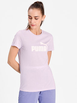 Puma - Ess Logo Heather Casual Tee