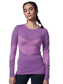 The Souled Store - Solids Salmon Purple Base Layer for Women